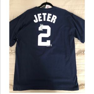 Majestic NY Yankees Derek Jeter #2